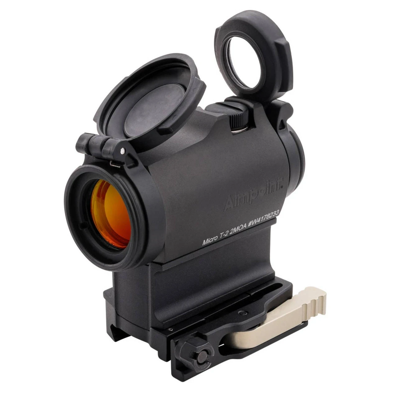 Aimpoint Micro T-2 2 MOA Red Dot with LRP Mount & Spacer