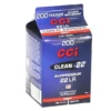 CCI Clean-22 Suppressor 22 LR 45 Grain Polymer-Coated LRN Ammo