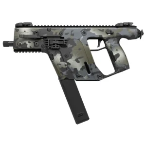 Alternative view of KRISS Vector SDP Gen II 9mm MultiCam Black with Strike Folding Stabilizer
