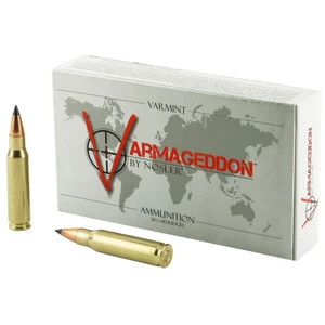 Nosler Varmageddon .308 Winchester 110 Grain Flat Base Tipped Ammo