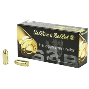 Sellier & Bellot 380 ACP 92 Grain Full Metal Jacket Ammo